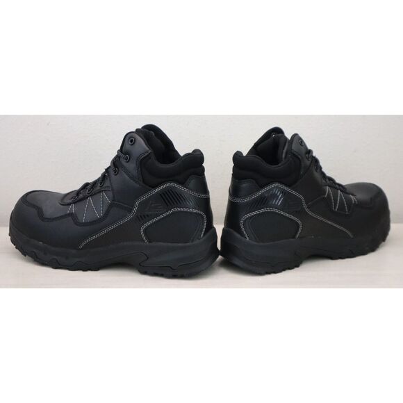 Shoes for Crews x Ace Men's Sz 9.5M Black Piston Mid - Aluminum Toe Work Boots - Picture 10 of 14